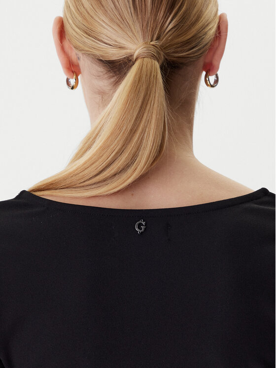 Guess Guess Blūze W6RP08 KCBO2 Melns Classic Fit