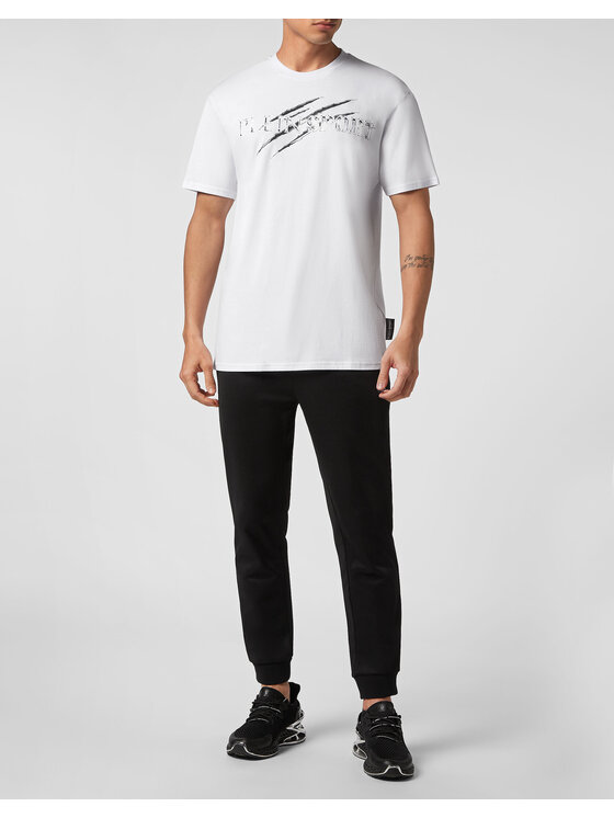 Plein Sport Plein Sport T-shirt 5641 Bianco Regular Fit