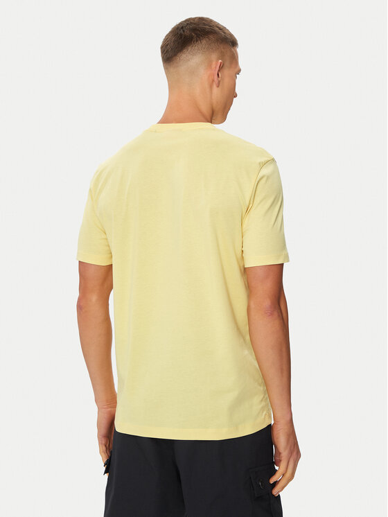 HUGO Hugo T-Shirt Detzington241 50508944 Żółty Regular Fit