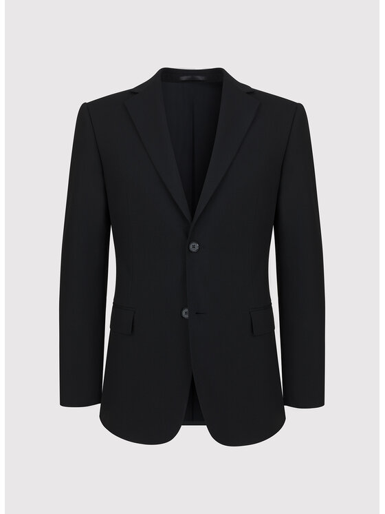 Pako Lorente Pako Lorente Garnitur P000B-4X-008 Czarny Super Slim Fit