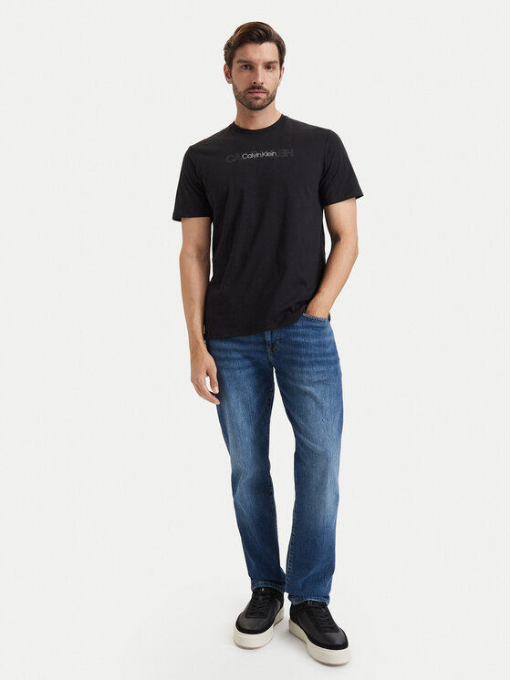 Calvin Klein Calvin Klein T-shirt LV04LH802G Nero Regular Fit
