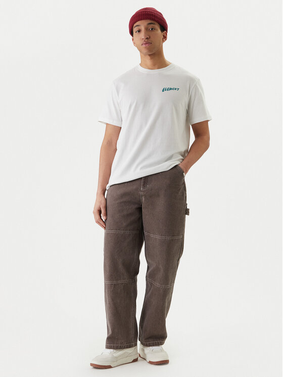 Element Element Тишърт Sunrise ELYZT00576 Бял Regular Fit