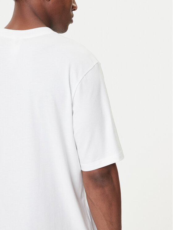 adidas adidas T-Shirt Leo JV7570 Biały Oversize