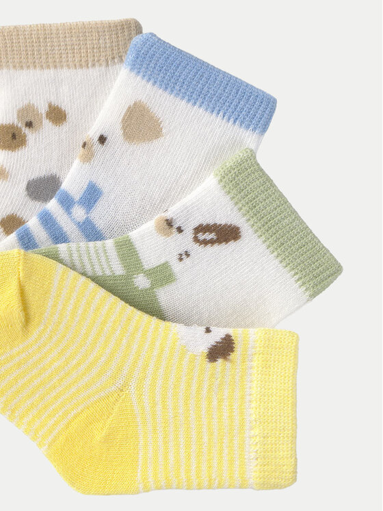Mayoral Mayoral 4er-Set hohe Kindersocken 9862 Bunt