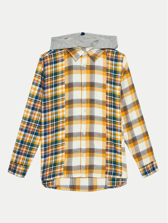 United Colors Of Benetton United Colors Of Benetton Μπουφάν μεταβατικό 5U7ECQ038 Κίτρινο Regular Fit