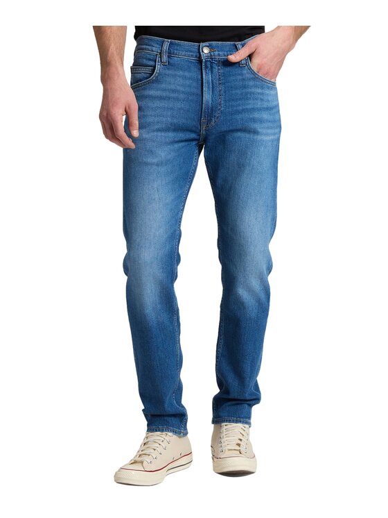 Lee Lee Jeansy 112386468 Niebieski Slim Fit