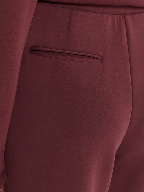Guess Guess Spodnji del trenirke V4YB07 KCAY2 Bordo rdeča Relaxed Fit