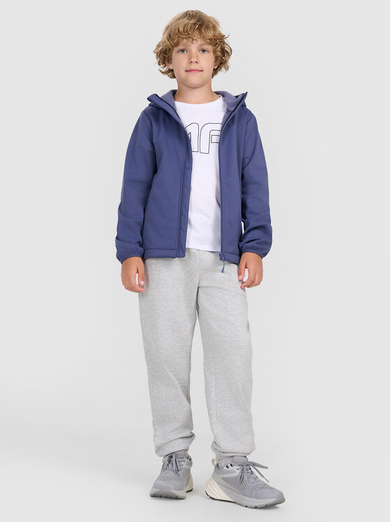4F 4F Kurtka przejściowa 4FJRAW25TSOFM516-32S Granatowy Regular Fit