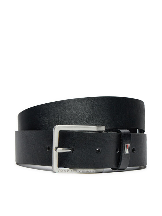 Tommy Hilfiger Tommy Hilfiger Pásek Oliver Adj 3.5 AM0AM13020 Černá