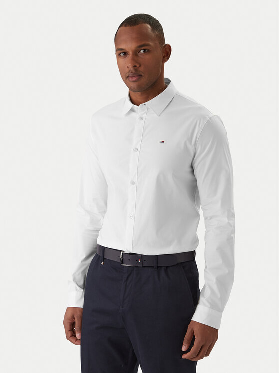 Tommy Jeans Tommy Jeans Ing DM0DM04405 Fehér Slim Fit
