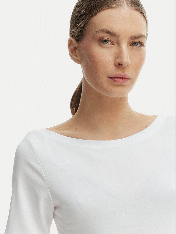 ONLY ONLY Póló Free 15367559 Fehér Regular Fit
