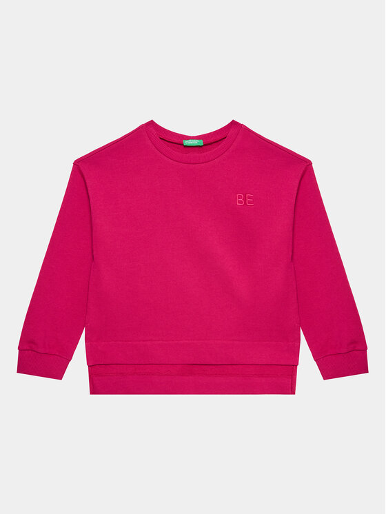 United Colors Of Benetton Mikina 3J68C10E1 Ružová Relaxed Fit