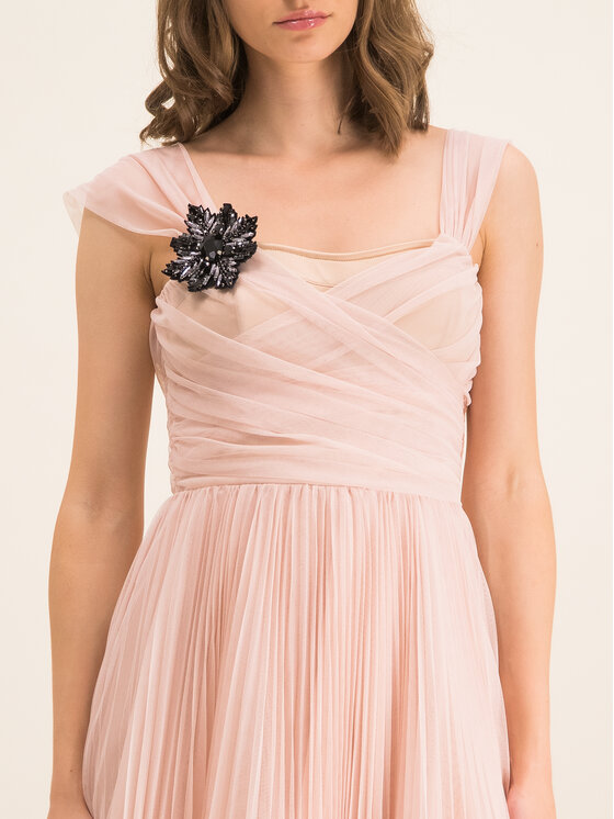 Pinko Abito da cocktail Rivalutare 20192 BLK01 1G14BJ 5794 Rosa Regular Fit