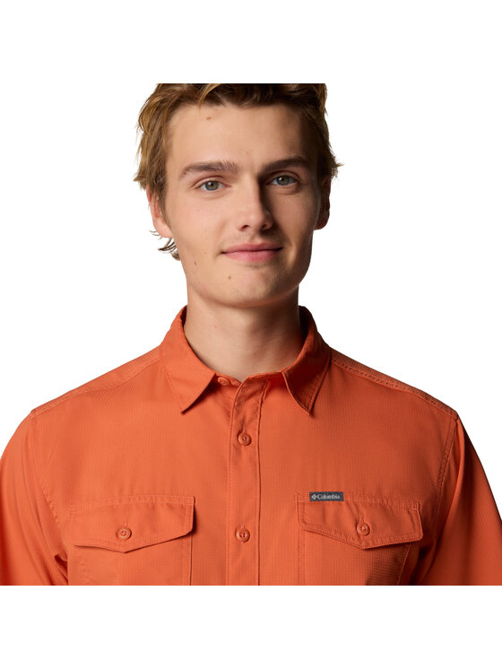 Columbia Columbia Camicia Columbia Utilizer II Solid Short Sleeve Shirt Arancione Regular Fit