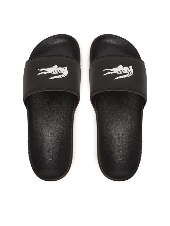 Lacoste Lacoste Şlapi Serve Sliders 7-49CMA0041 Negru