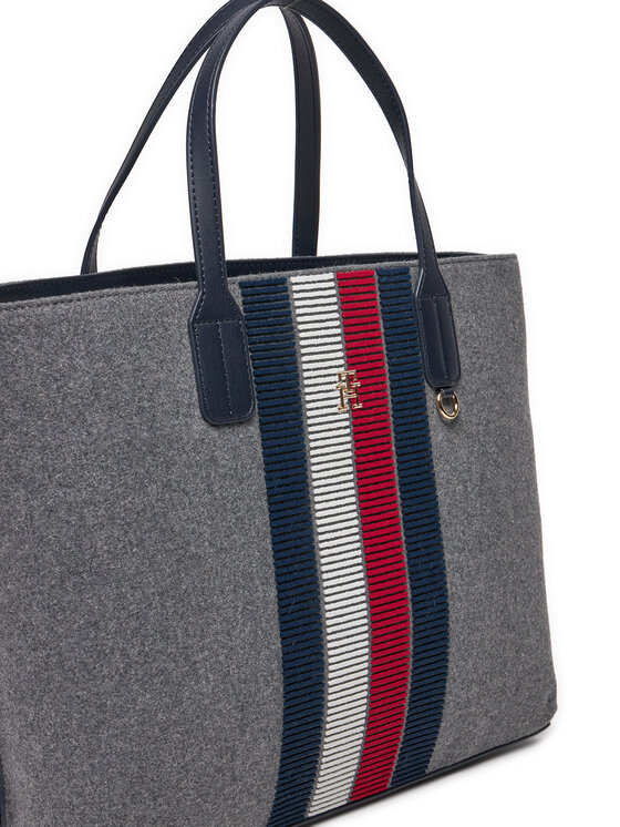 Tommy Hilfiger Tommy Hilfiger Дамска чанта AW0AW17034 Сив