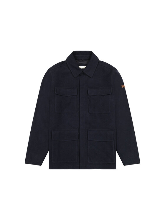 Wrangler Wrangler Kurtka przejściowa 112357212 Granatowy Regular Fit