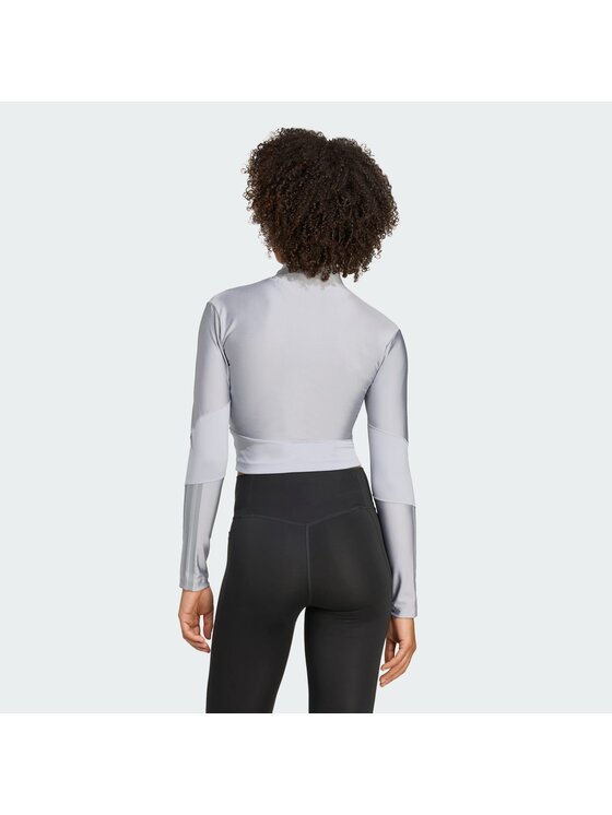 adidas adidas Dres 152885 Szary Fitted Fit