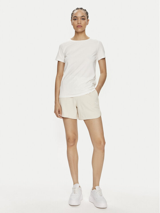 Puma Puma Sportovní kraťasy HER 678701 Écru Regular Fit