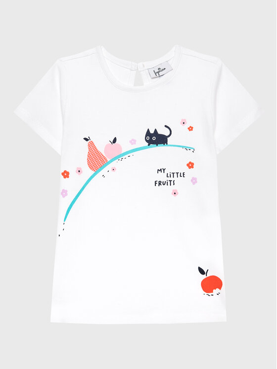 OVS OVS Set tricou și leggings 1766934 Alb Regular Fit