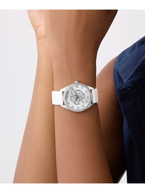 Guess Guess Zegarek GW1042L1 Srebrny