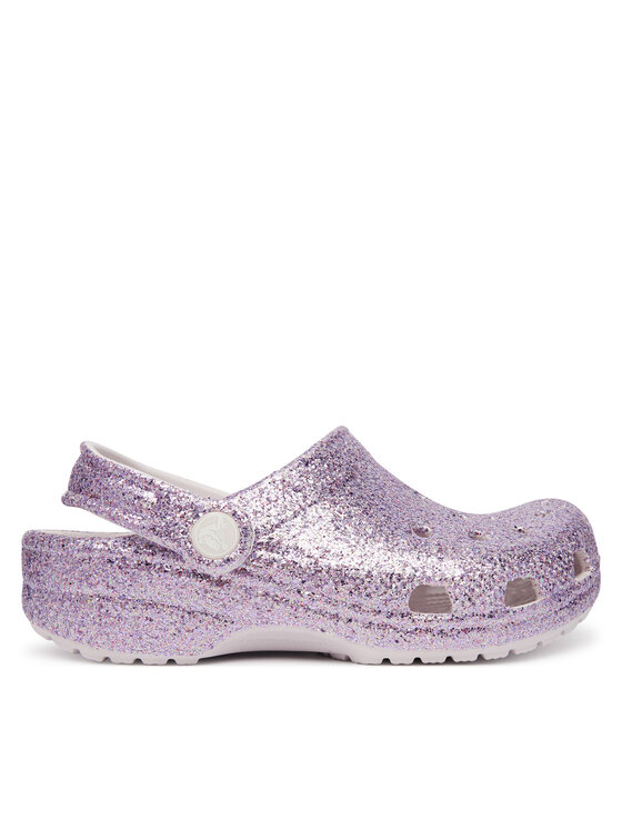 Crocs Şlapi Classic Chunky Glitter Clog K 211939 Violet