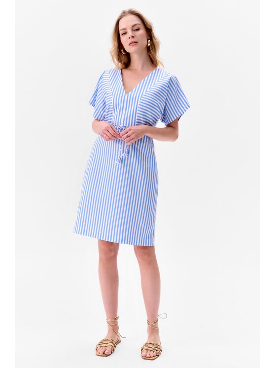 blue shadow blue shadow Sukienka codzienna Biba Niebieski Regular Fit