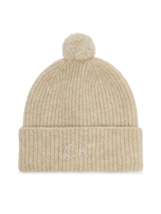 Calvin Klein Czapka Embroidery Airy K60K612586 Beżowy