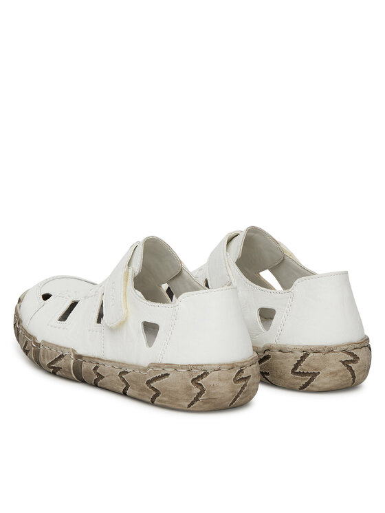 Rieker Rieker Halbschuhe L0362-80 Weiß