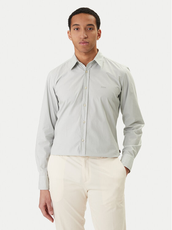 BOSS BOSS Сорочка Relegant 50518304 Сірий Regular Fit