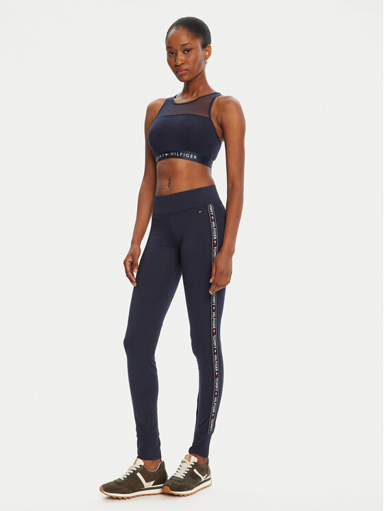 Tommy Hilfiger Tommy Hilfiger Leggings UW0UW00563 Sötétkék Slim Fit