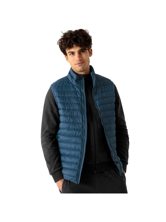 4F 4F Kamizelka 4F Men's Vest Granatowy Regular Fit