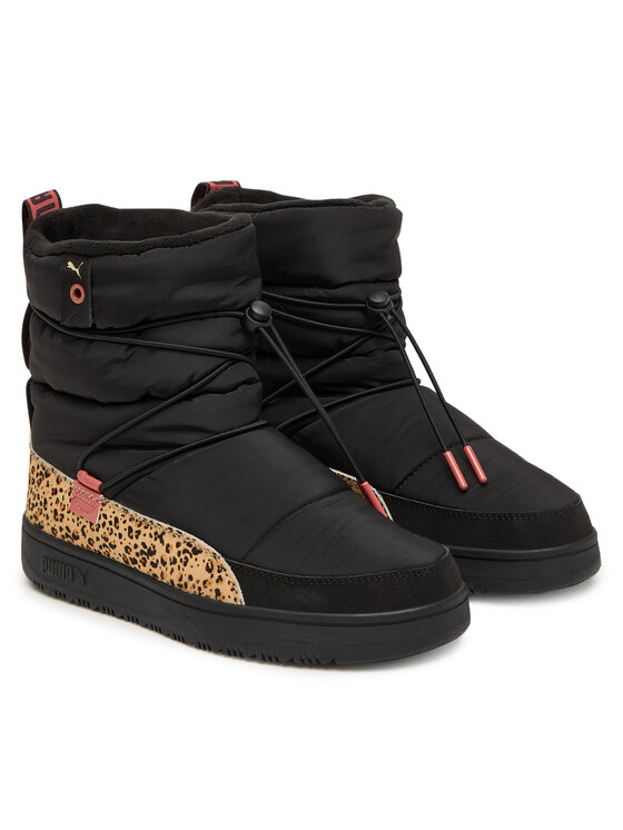 Puma Puma Čizme za snijeg Snowbae Wns Animal Flair 402654 01 Crna
