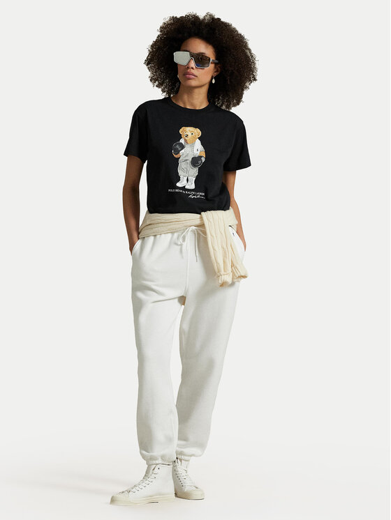 Polo Ralph Lauren Polo Ralph Lauren Тишърт 211971709001 Черен Relaxed Fit
