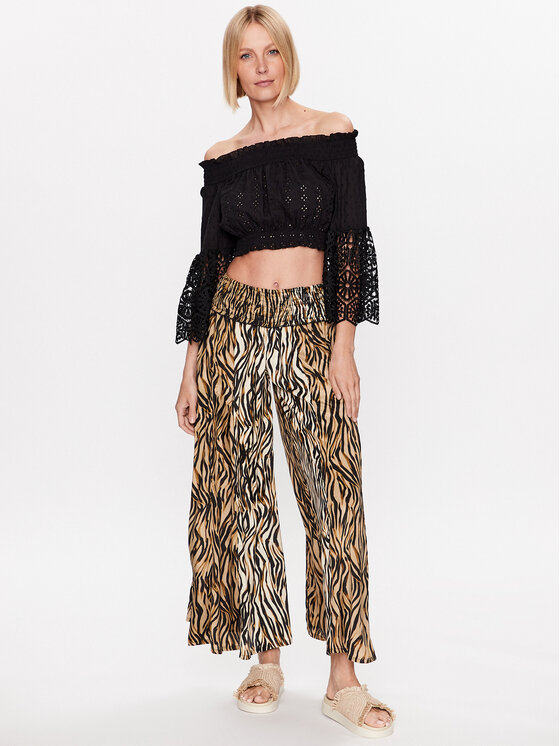 Iconique Iconique Culotte nadrág IC23 124 Barna Oversize