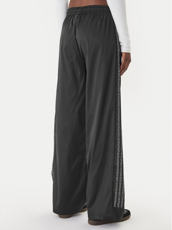 adidas adidas Долнище анцуг Pearl Firebird KC7863 Черен Loose Fit