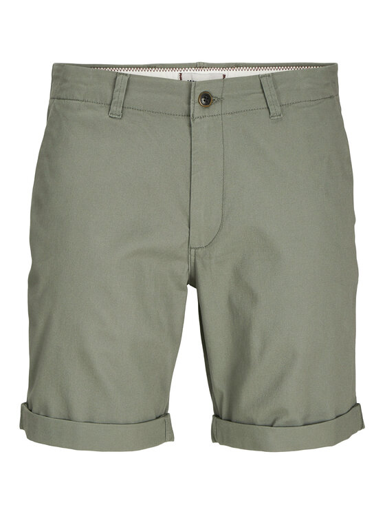 Jack & Jones Jack & Jones Szorty materiałowe Dave 12182549 Zielony Regular Fit