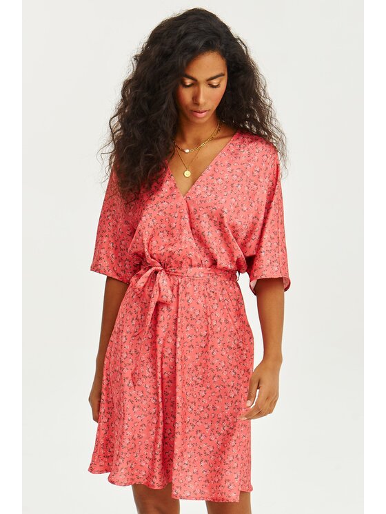 NAOKO Každodenné šaty Sweet Rosalia Ružová Regular Fit