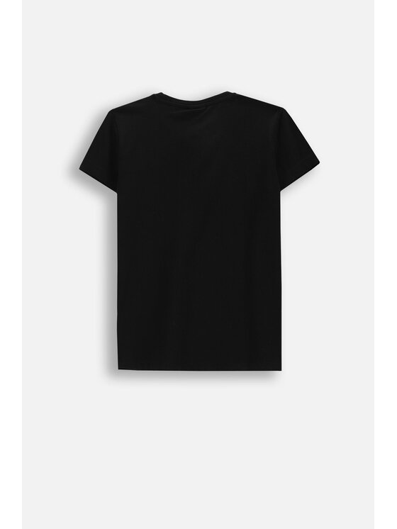 Coccodrillo Coccodrillo T-Shirt WC6143205VGB-021 Czarny Regular Fit