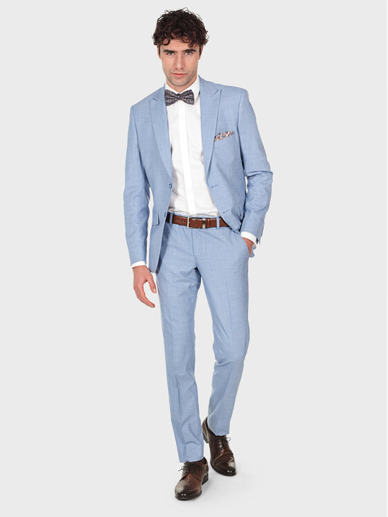 Evenemen Evenemen Garnitur CLARIS Niebieski Slim Fit