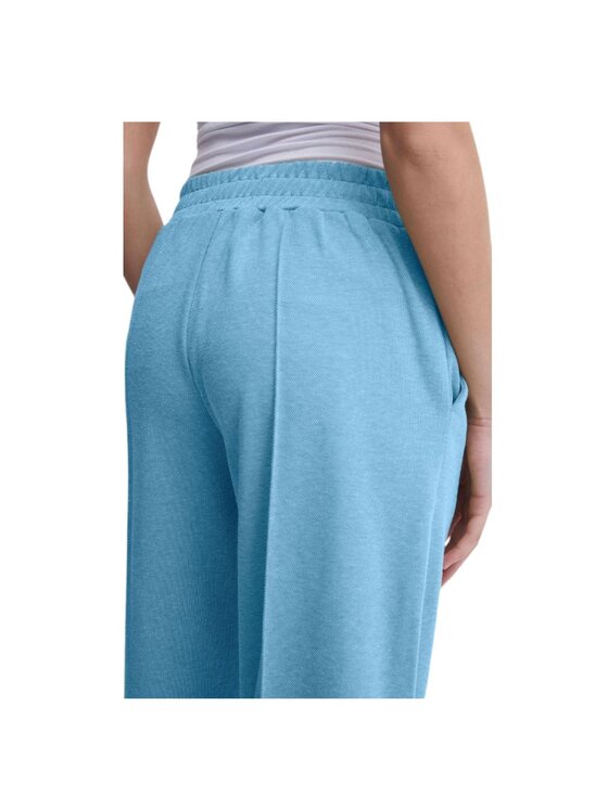 ICHI ICHI Παντελόνι γυναικείο Pantalone ihkate piquet pa3 Μπλε Regular Fit