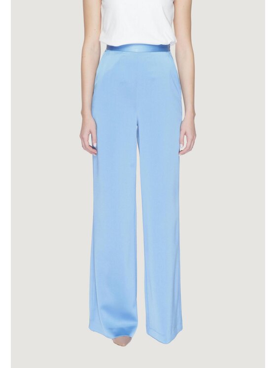 Silence Silence Pantaloni chino VIVA Blu Boot Fit