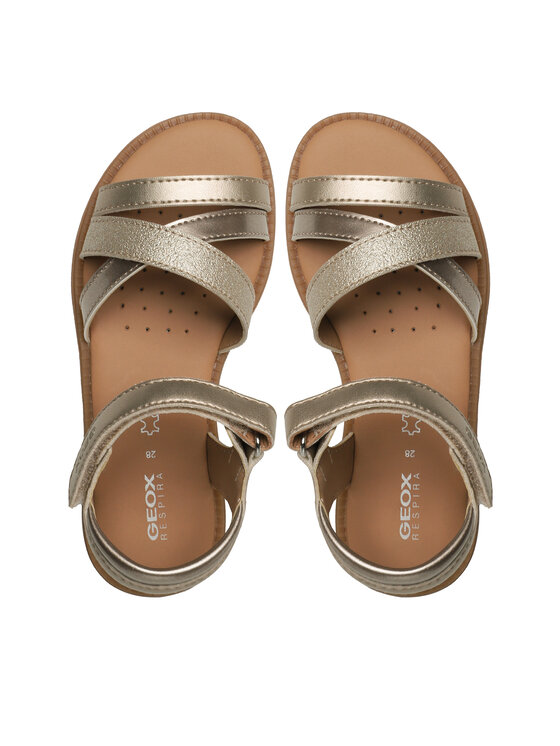 Geox Geox Σανδάλια J Sandal Karly Girl J5235D 0NFHI C2010 S Χρυσό