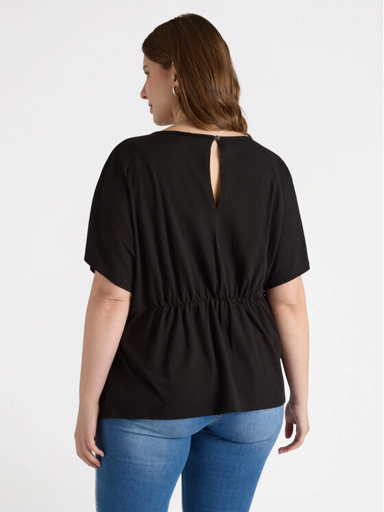 Fiorella Rubino Fiorella Rubino T-Shirt G393L008160N033 Czarny A-Line Fit