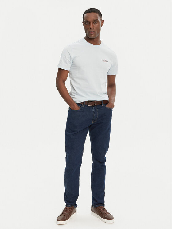 Guess Jeans Guess Jeans Blugi M4YA1C D5DM3 Bleumarin Slim Fit