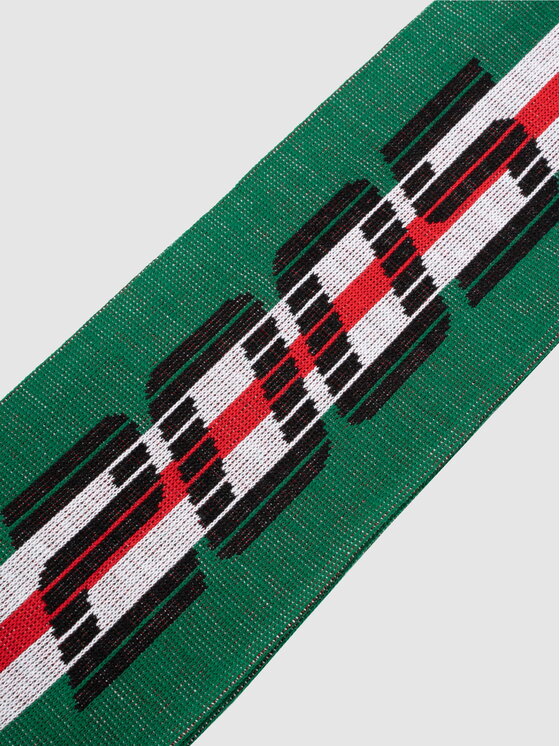 2005 2005 Šál Striped Zelená