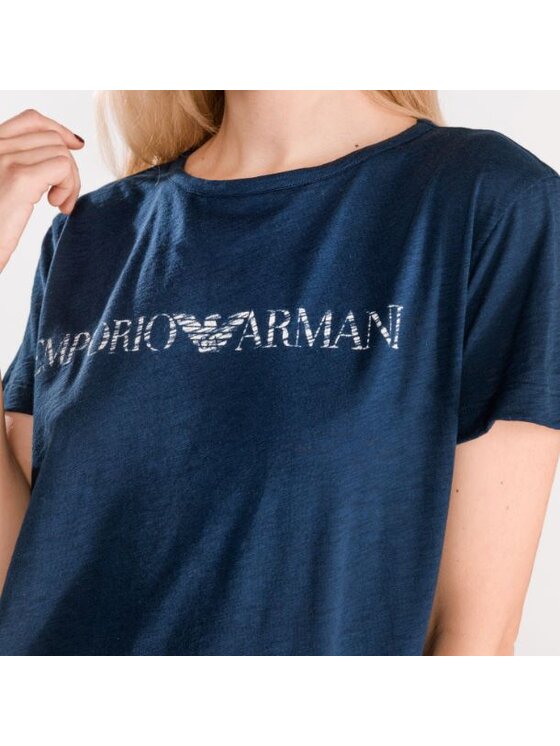 Emporio Armani Emporio Armani Tričko 164141 9P294 00135 Tmavomodrá Regular Fit