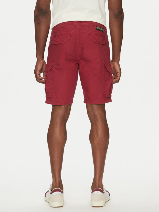 Napapijri Napapijri Stoffshorts Noto 2.0 NP0A4HOQ Rot Regular Fit