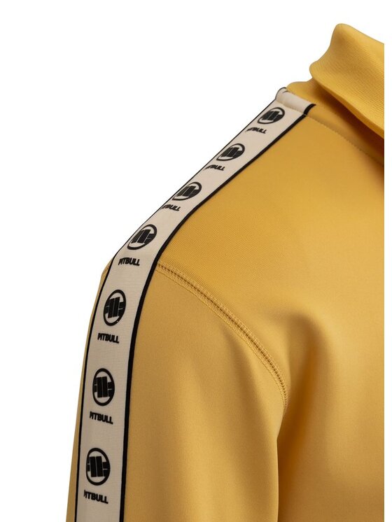 PITBULL PITBULL Bluza POWERS Żółty Regular Fit