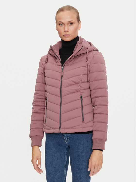 JDY Vatovaná bunda Ebonie 15328268 Ružová Regular Fit